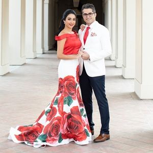 Sherri Hill Off The Shoulder Mermaid Dress 51850